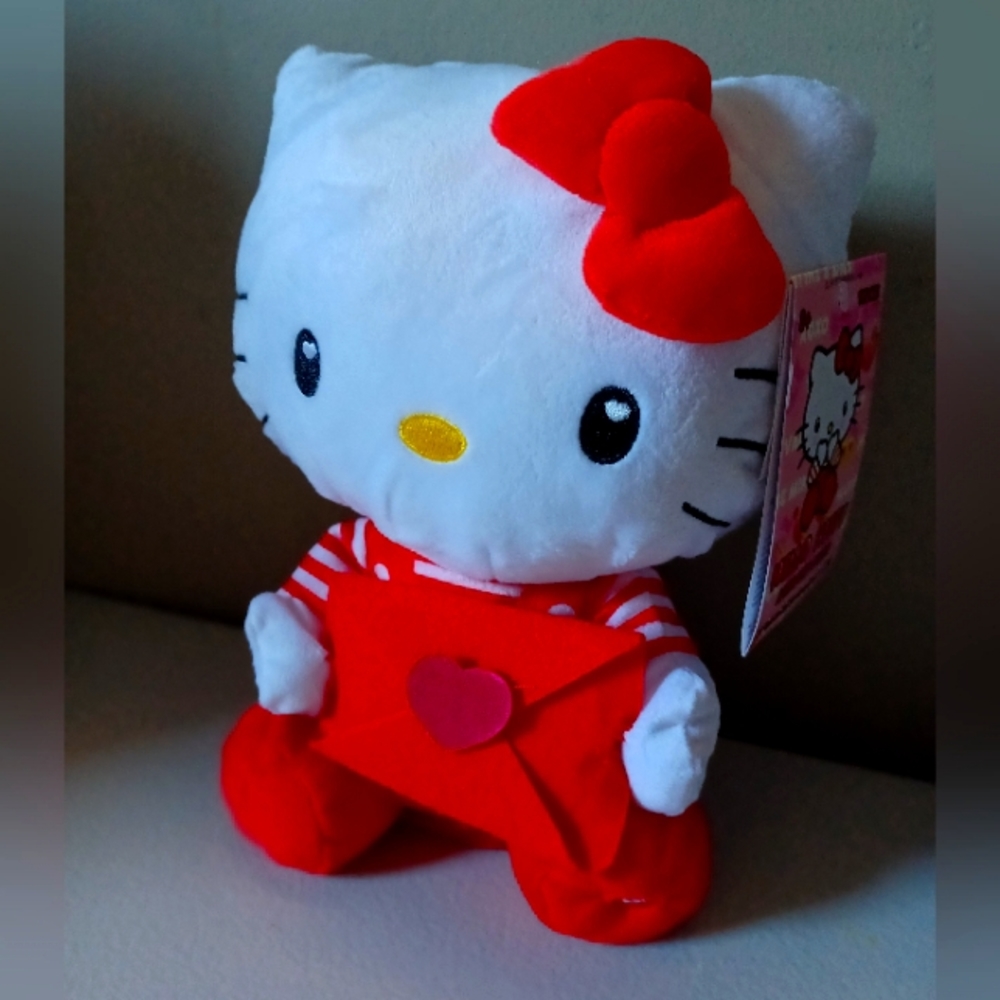 Hello kitty x valentines day animated plush BNWT VHTF RARE